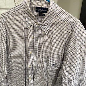 Ralph Lauren Button Down "Big Shirt" - Size Large